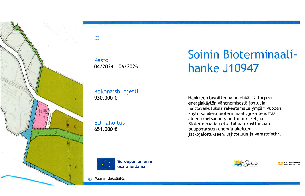 Soinin bioterminaalihanke J10947
